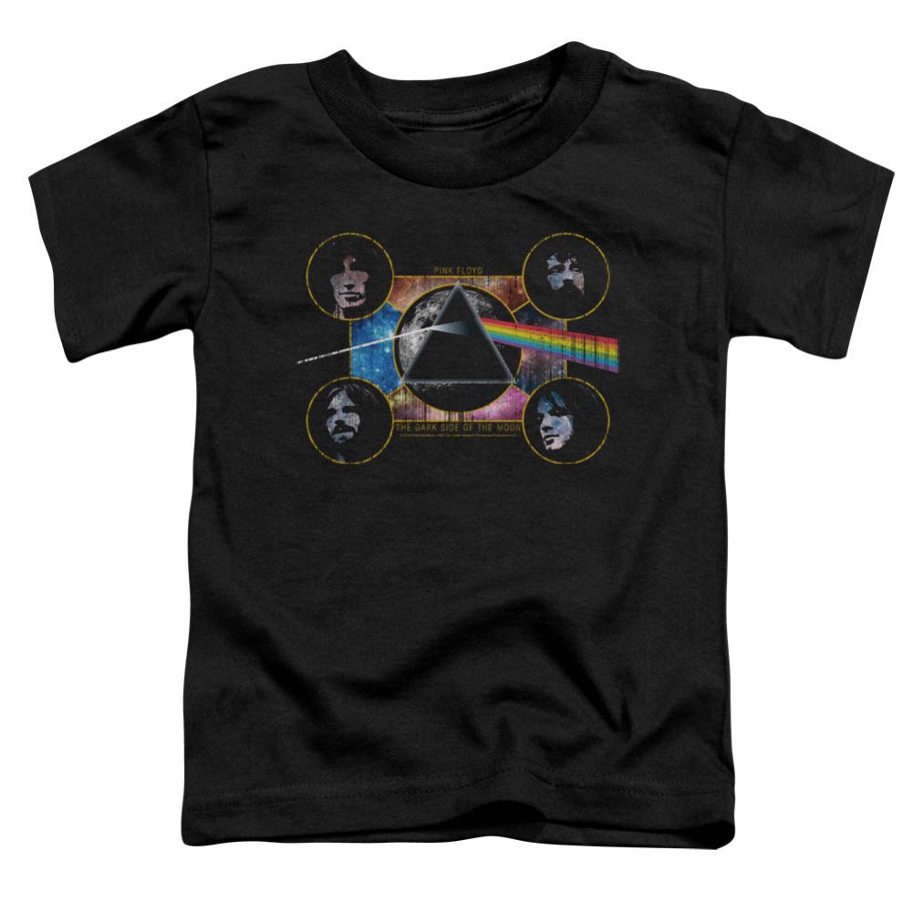 Pink Floyd Dark Side Heads Toddler 18/1 Cotton Short-Sleeve T-Shirt