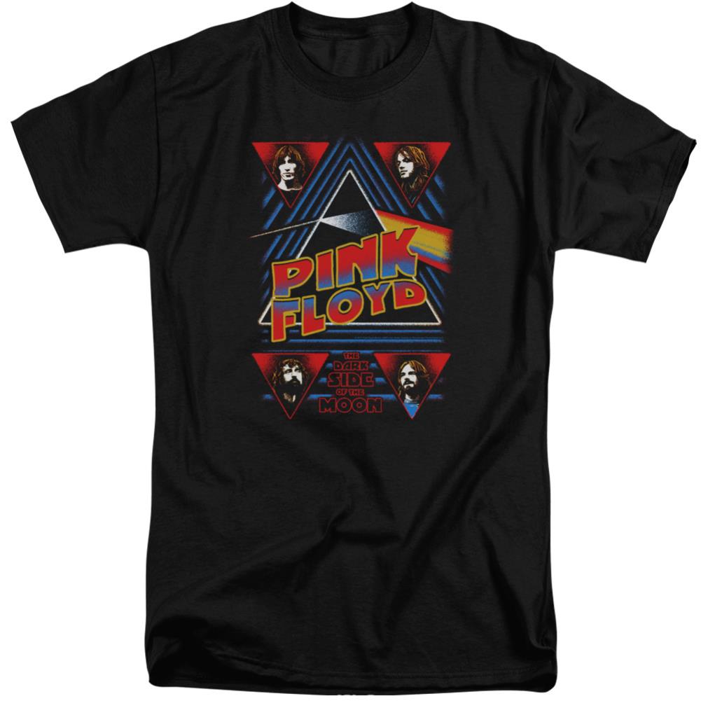 Pink Floyd Dark Side Men's 18/1 Tall Cotton Short-Sleeve T-Shirt