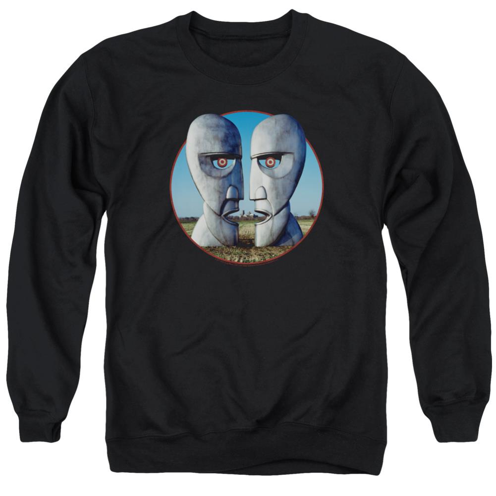 Pink Floyd Division Bell Cover Men's Crewneck 50 50 Poly Long-Sleeve T-Shirt