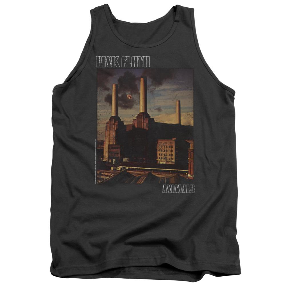 Pink Floyd Faded Animals Men's 18/1 Cotton Tank Top