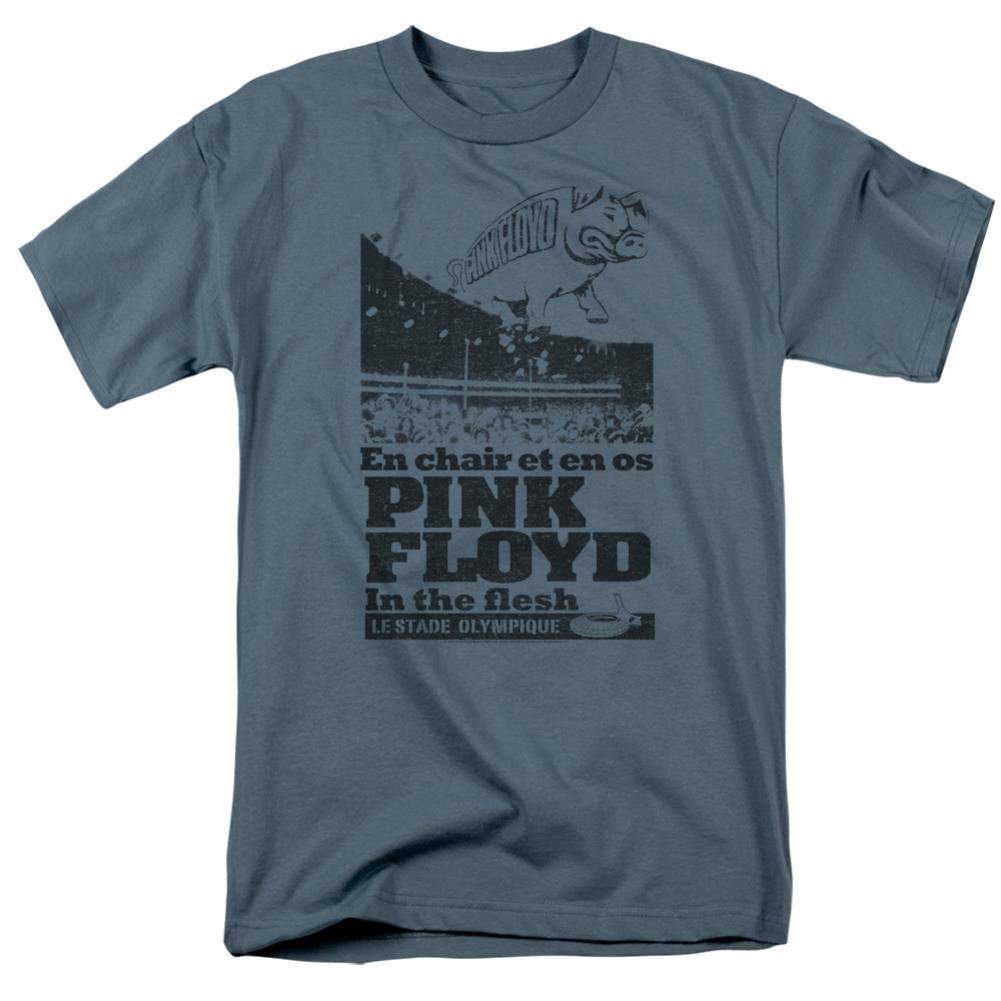 Pink Floyd In The Flesh Men's 18/1 Cotton Short-Sleeve T-Shirt