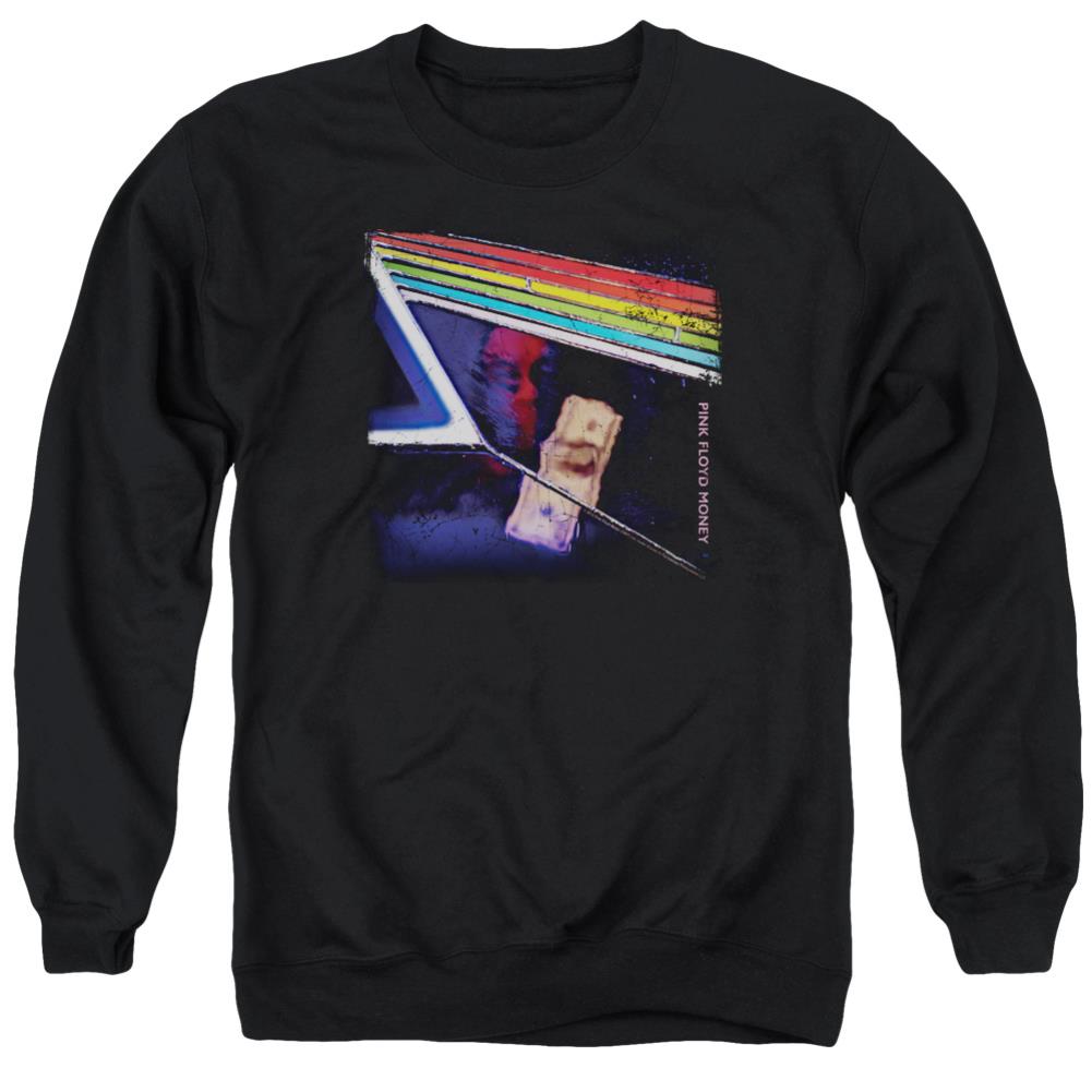 Pink Floyd Money Men's Crewneck 50 50 Poly Long-Sleeve T-Shirt