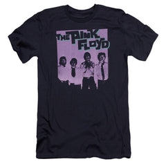 Pink Floyd Paint Box Men's Ultra-Soft 30/1 Cotton Slim Short-Sleeve T-Shirt