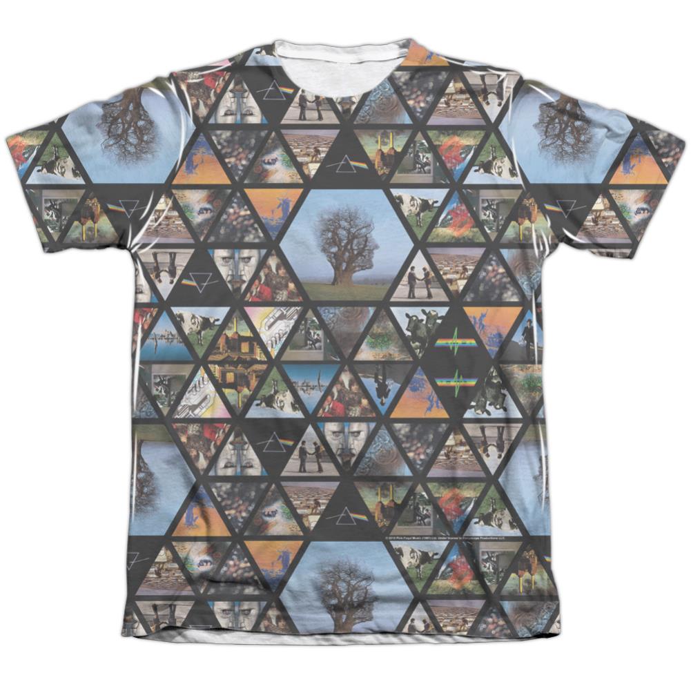 Pink Floyd Photographs Men's Regular Fit Poly Cotton Short-Sleeve T-Shirt