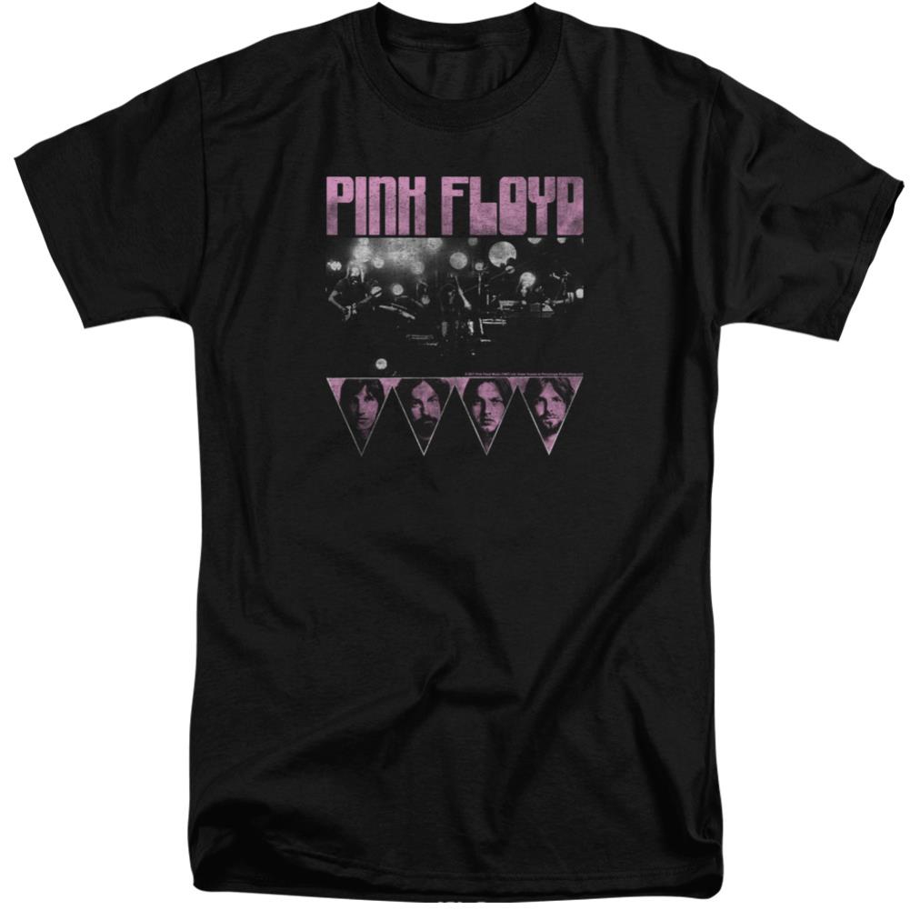 Pink Floyd Pink Four Men's 18/1 Tall Cotton Short-Sleeve T-Shirt