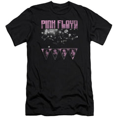 Pink Floyd Pink Four Men's Ultra-Soft 30/1 Cotton Slim Short-Sleeve T-Shirt