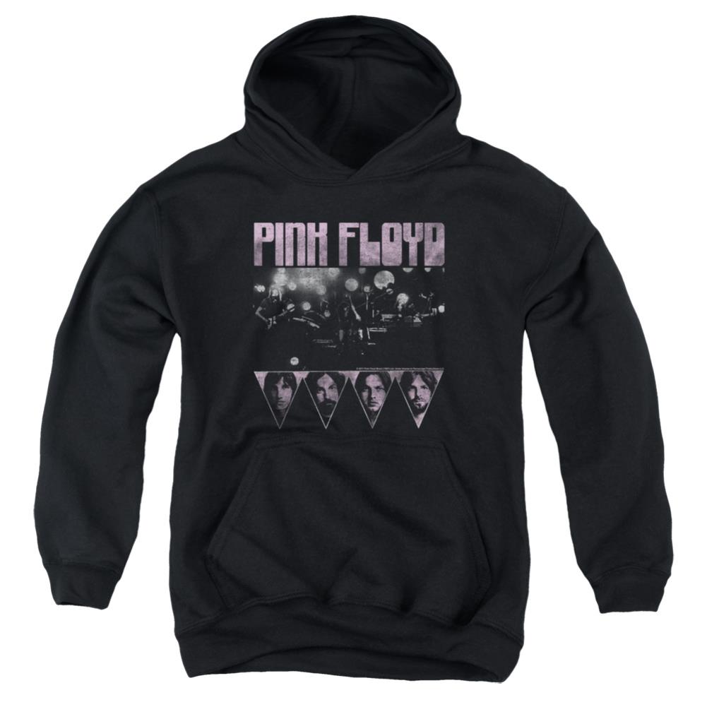 Pink Floyd Pink Four Youth Cotton Poly Pull-Over Hoodie