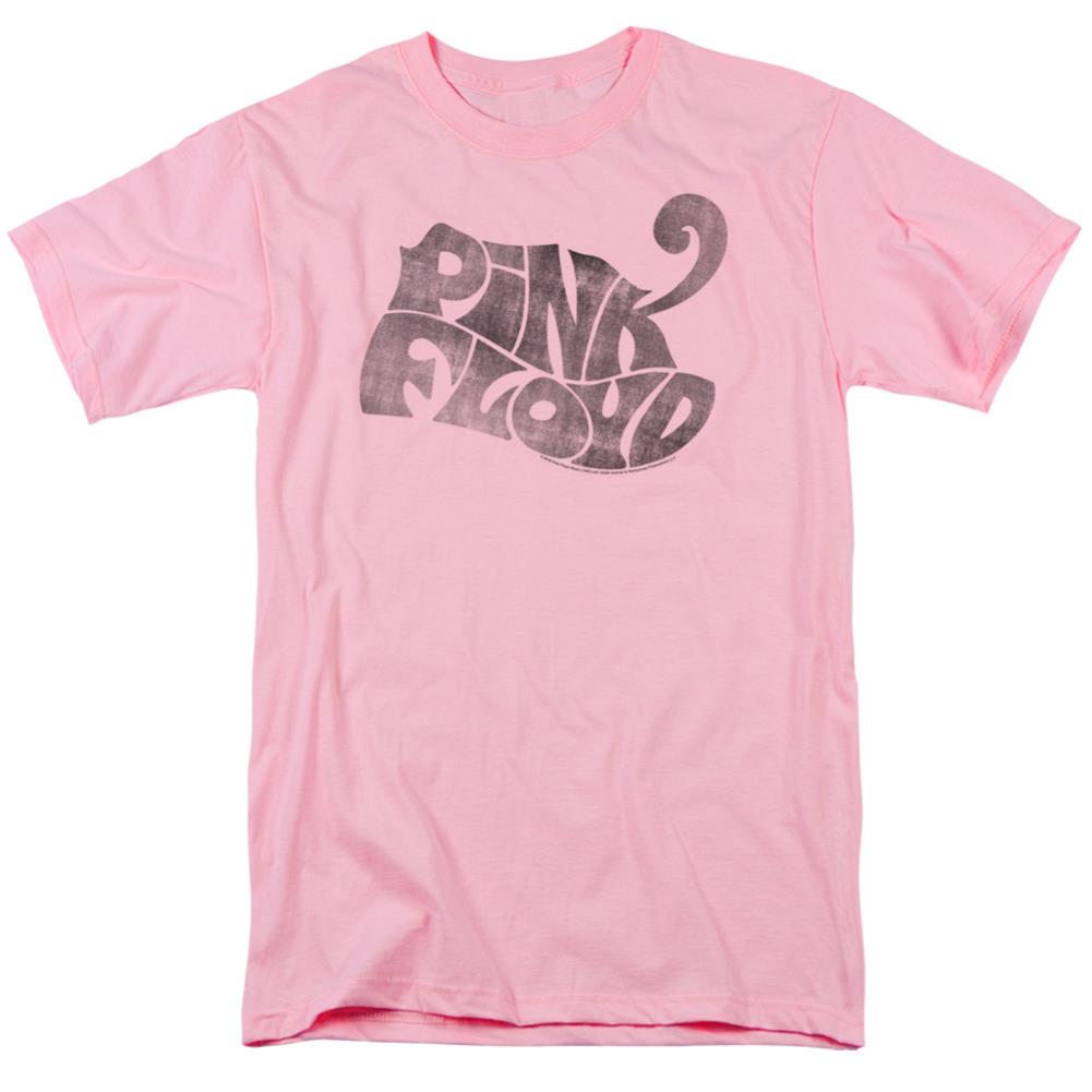 Pink Floyd Pink Logo Men's 18/1 Cotton Short-Sleeve T-Shirt