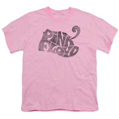 Pink Floyd Pink Logo Youth 18/1 100% Cotton Short-Sleeve T-Shirt