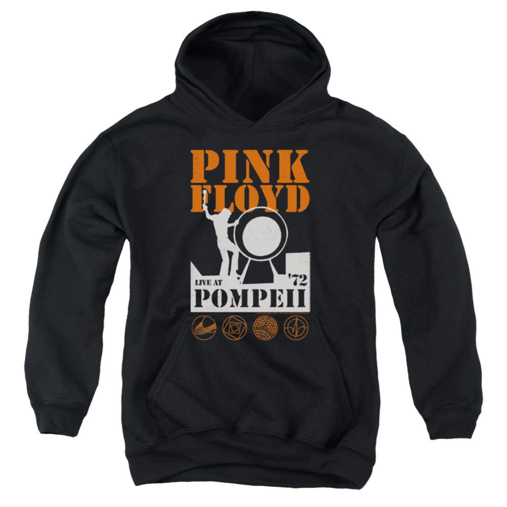 Pink Floyd Pompeii Youth Cotton Poly Pull-Over Hoodie