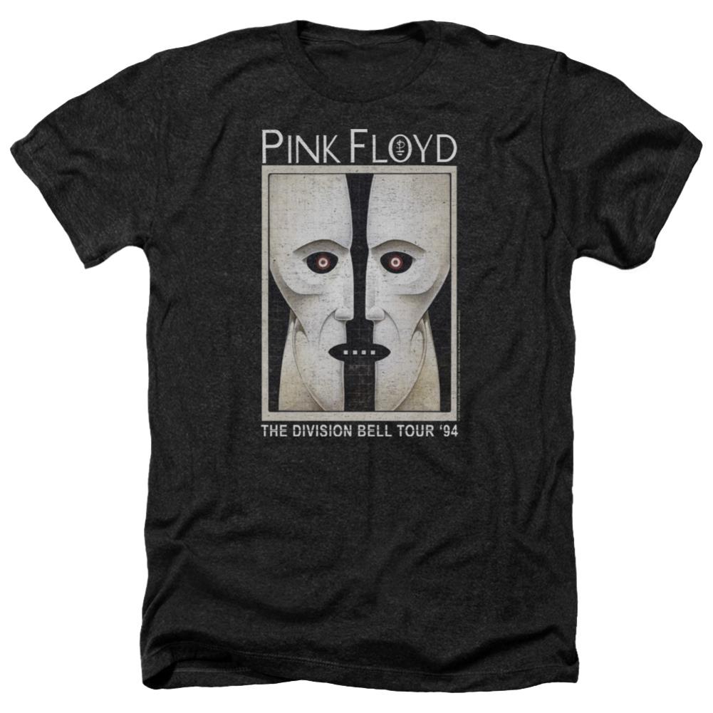 Pink Floyd The Division Bell Men's 30/1 Heather 60 40 Poly Short-Sleeve T-Shirt