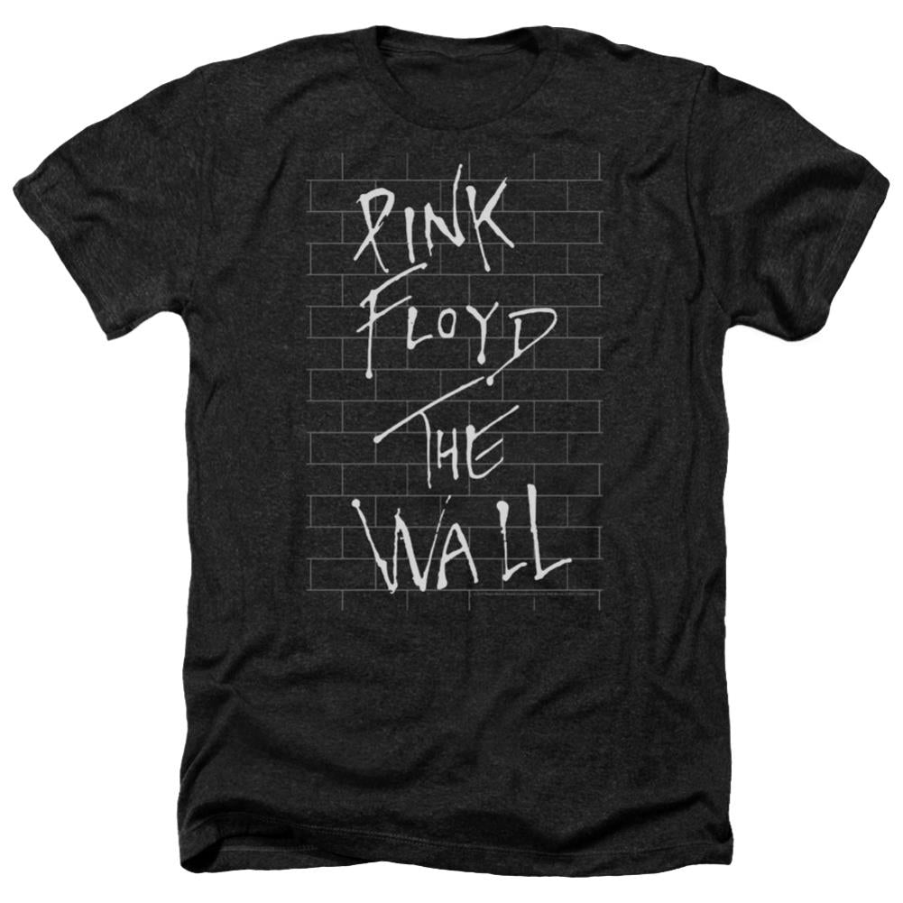 Pink Floyd The Wall 2 Men's 30/1 Heather 60 40 Poly Short-Sleeve T-Shirt