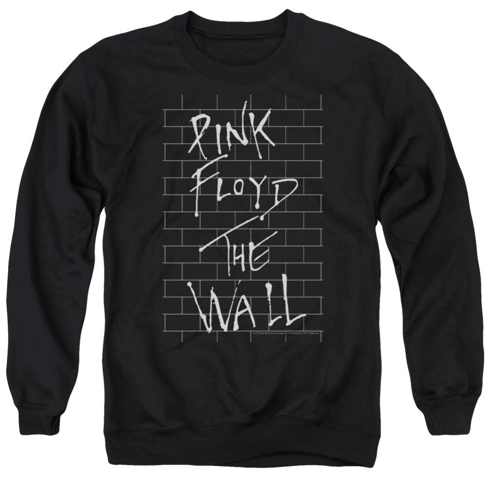 Pink Floyd The Wall 2 Men's Crewneck 50 50 Poly Long-Sleeve T-Shirt