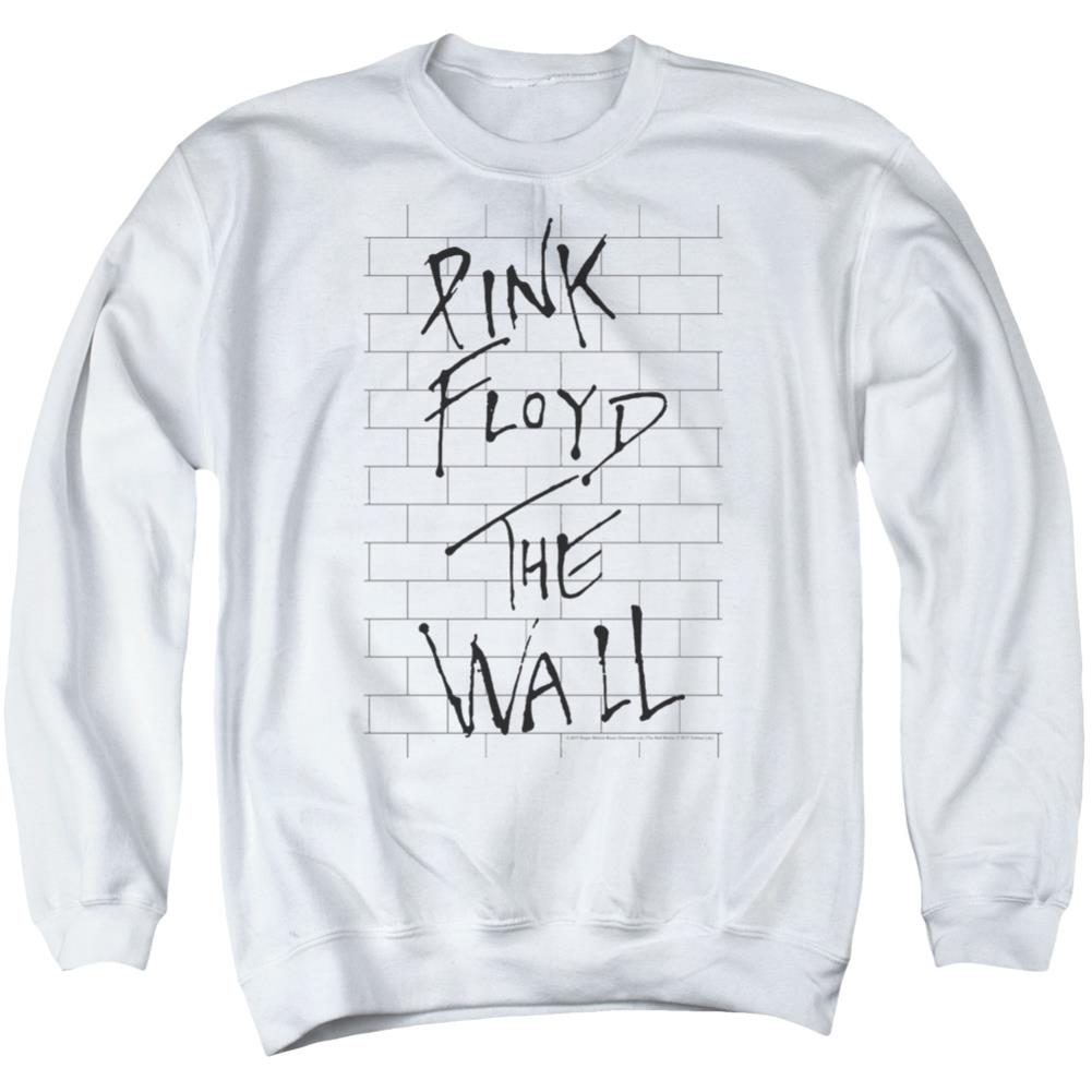 Pink Floyd The Wall 2 Men's Crewneck 50 50 Poly Long-Sleeve T-Shirt