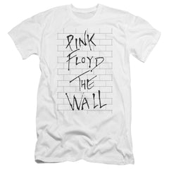 Pink Floyd The Wall 2 Men's Ultra-Soft 30/1 Cotton Slim Short-Sleeve T-Shirt