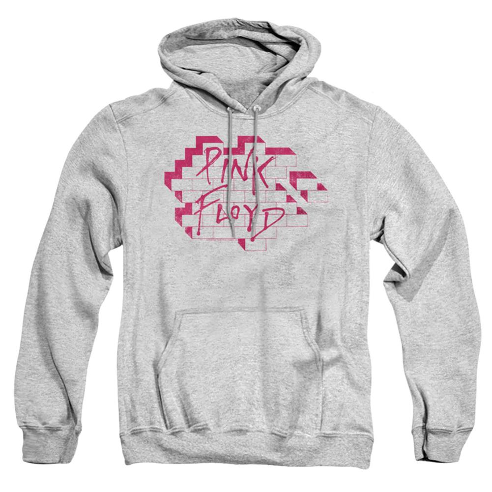 Pink Floyd Wall Logo Men's Pull-Over 75 25 Poly Hoodie