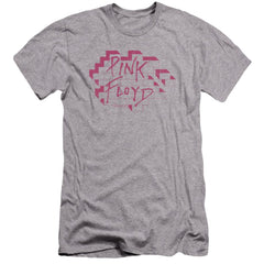 Pink Floyd Wall Logo Men's Ultra-Soft 30/1 Cotton Slim Short-Sleeve T-Shirt