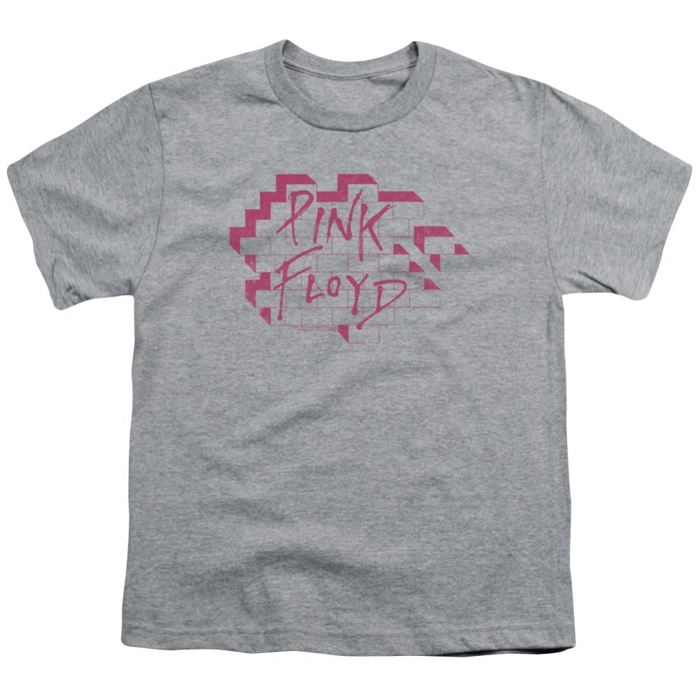 Pink Floyd Wall Logo Youth 18/1 100% Cotton Short-Sleeve T-Shirt