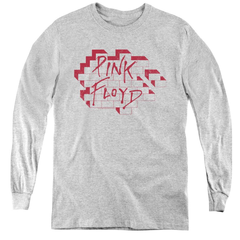 Pink Floyd Wall Logo Youth Long-Sleeve T-Shirt