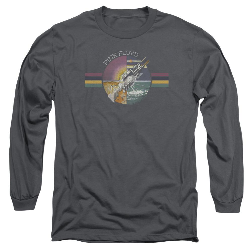 Pink Floyd Welcome To The Machine Men's 18/1 Cotton Long-Sleeve T-Shirt