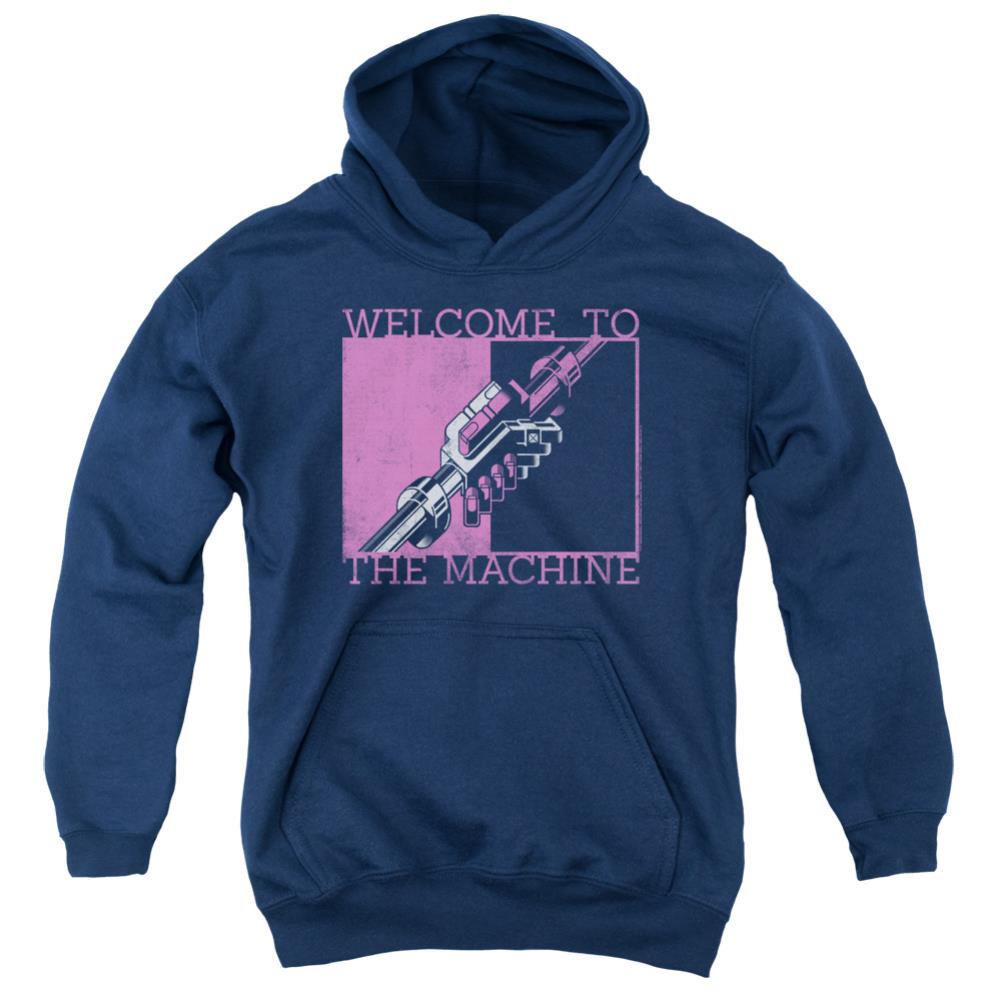 Pink Floyd Welcome To The Machine Youth Cotton Poly Pull-Over Hoodie