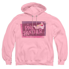 Pink Panther Distressed Men's Pull-Over 75 25 Poly Hoodie