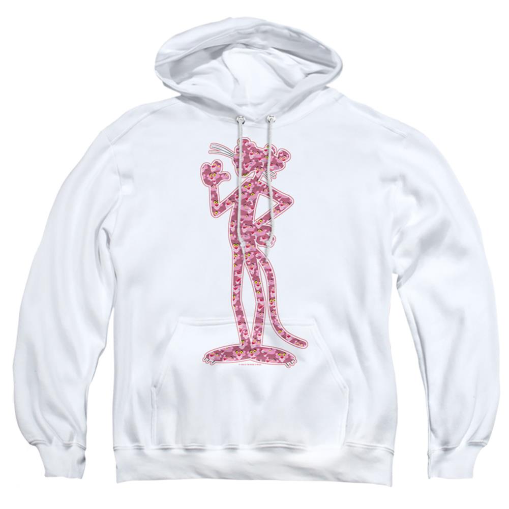 Pink Panther Heads Men's Pull-Over 75 25 Poly Hoodie