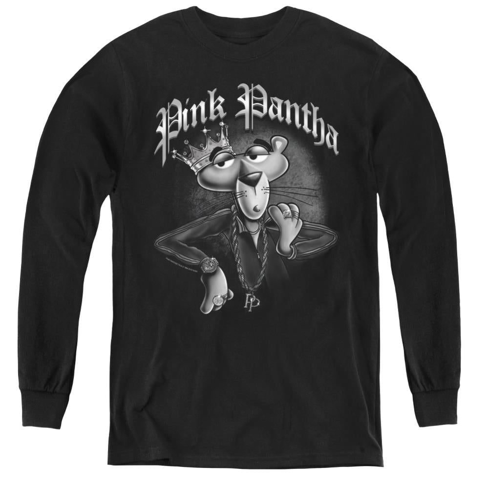 Pink Panther Pink Pantha Youth Long-Sleeve T-Shirt