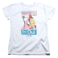 Pink Panther Say Oui Women's 18/1 Cotton Short-Sleeve T-Shirt