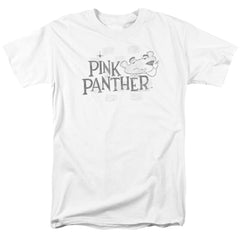 Pink Panther Sketch Logo Men's 18/1 Cotton Short-Sleeve T-Shirt