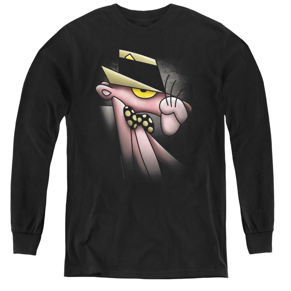 Pink Panther Smooth Panther Youth Long-Sleeve T-Shirt