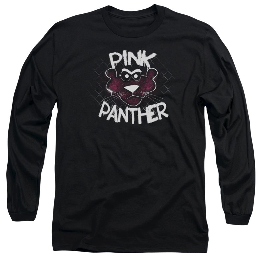 Pink Panther Spray Panther Men's 18/1 Cotton Long-Sleeve T-Shirt