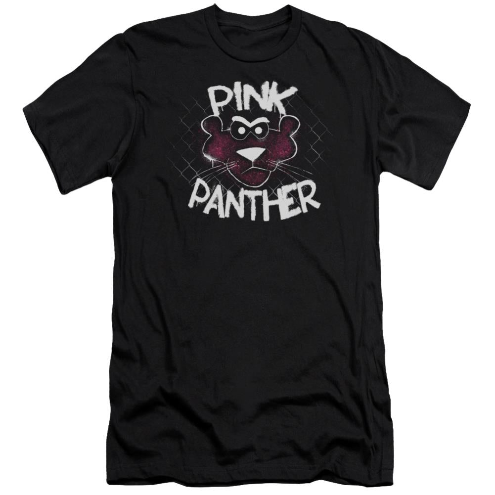 Pink Panther Spray Panther Men's Ultra-Soft 30/1 Cotton Slim Short-Sleeve T-Shirt