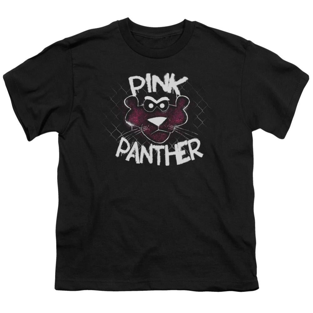 Pink Panther Spray Panther Youth 18/1 100% Cotton Short-Sleeve T-Shirt