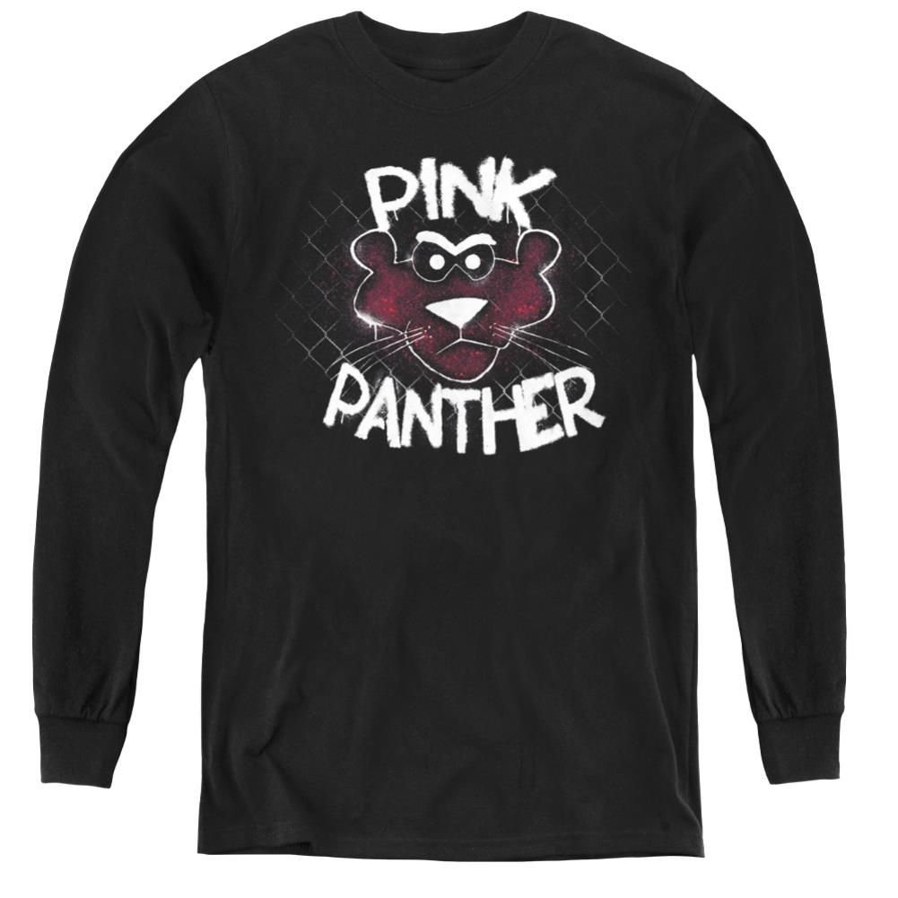Pink Panther Spray Panther Youth Long-Sleeve T-Shirt