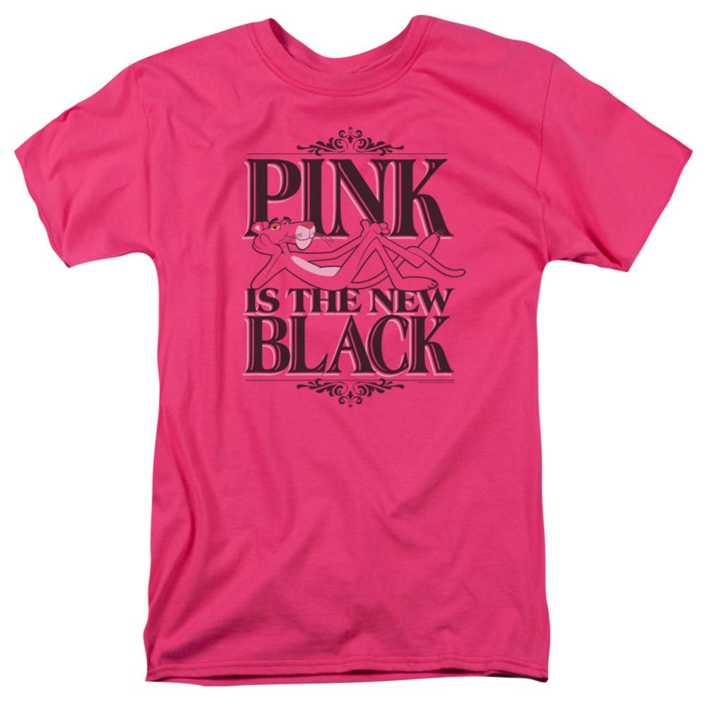 Pink Panther The New Black Men's 18/1 Cotton Short-Sleeve T-Shirt