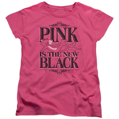 Pink Panther The New Black Women's 18/1 Cotton Short-Sleeve T-Shirt
