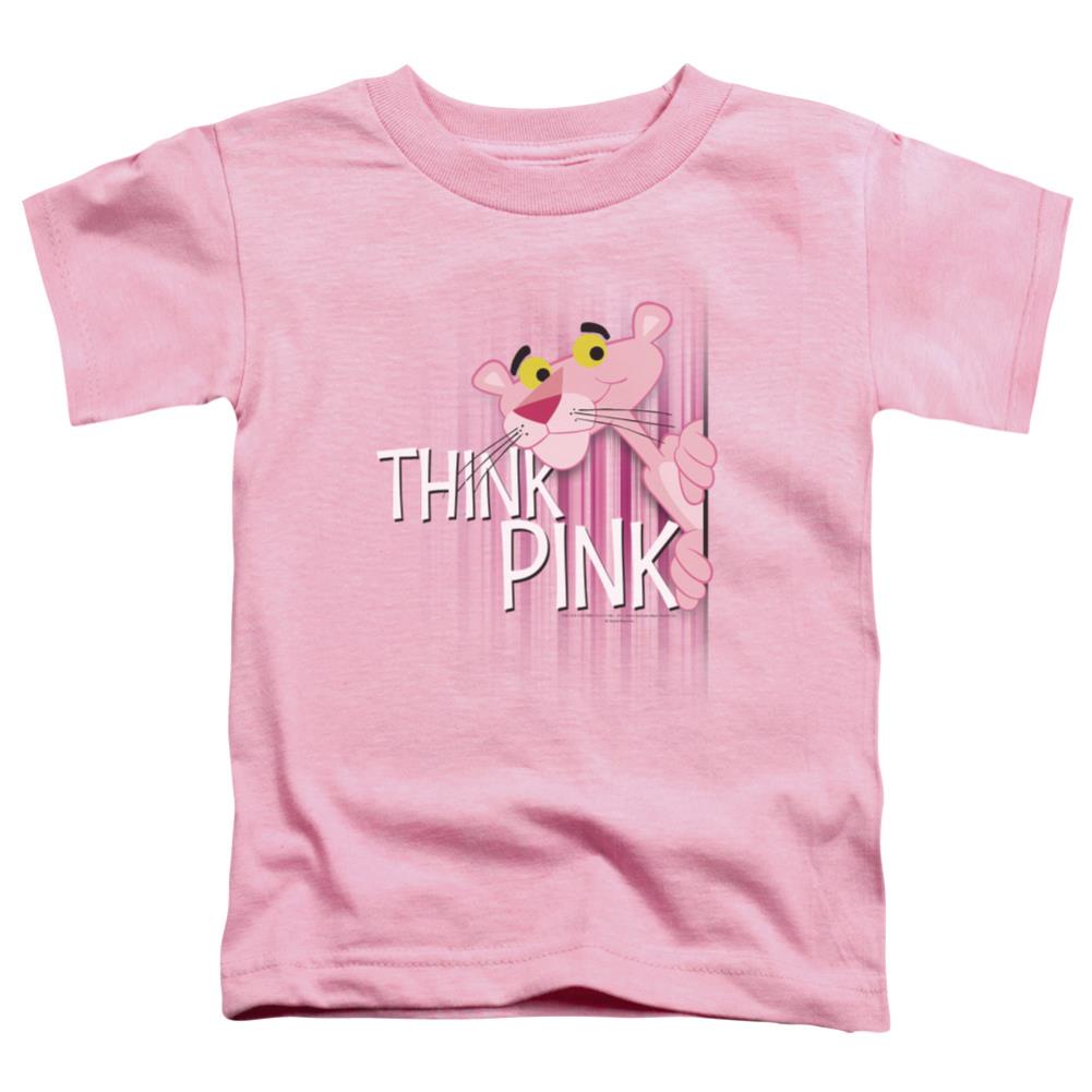 Pink Panther Think Pink Toddler 18/1 Cotton Short-Sleeve T-Shirt
