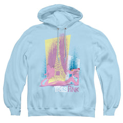 Pink Panther Tres Pink Men's Pull-Over 75 25 Poly Hoodie