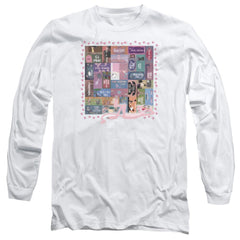 Pink Panther Vintage Titles Men's 18/1 Cotton Long-Sleeve T-Shirt