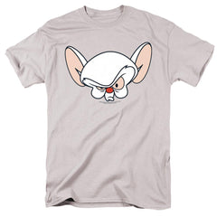 Pinky And The Brain Brain Men's 18/1 Cotton Short-Sleeve T-Shirt