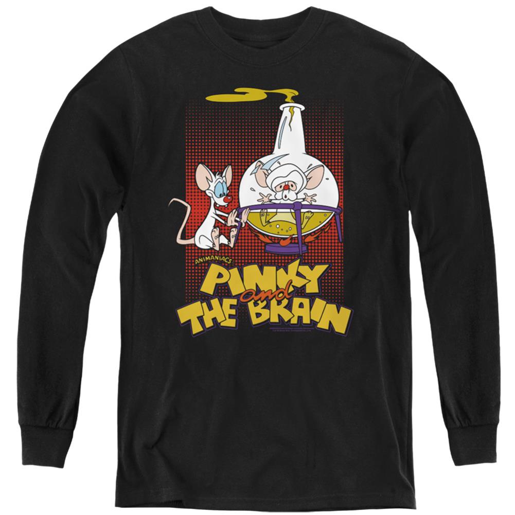 Pinky And The Brain Lab Flask Youth Long-Sleeve T-Shirt