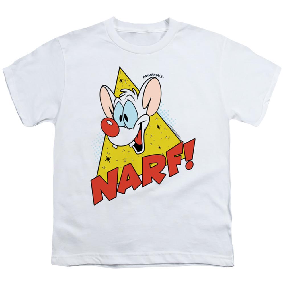 Pinky And The Brain Narf Youth 18/1 100% Cotton Short-Sleeve T-Shirt