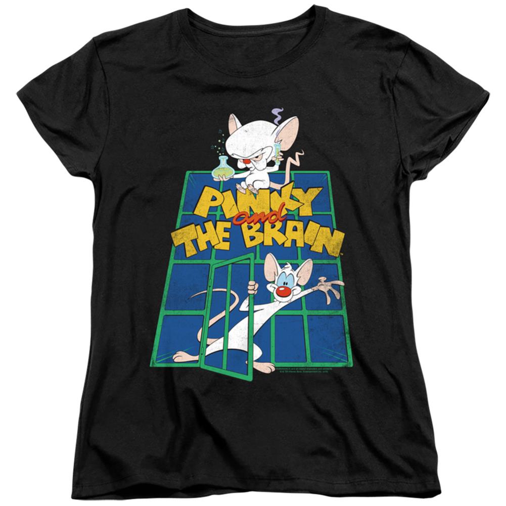 Pinky And The Brain Ol Standard Women's 18/1 Cotton Short-Sleeve T-Shirt