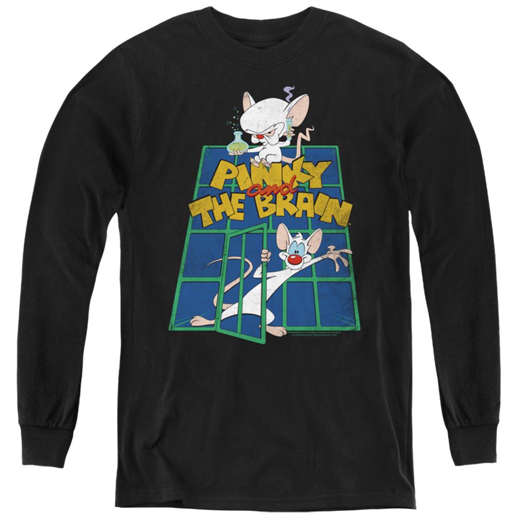 Pinky And The Brain Ol Standard Youth Long-Sleeve T-Shirt
