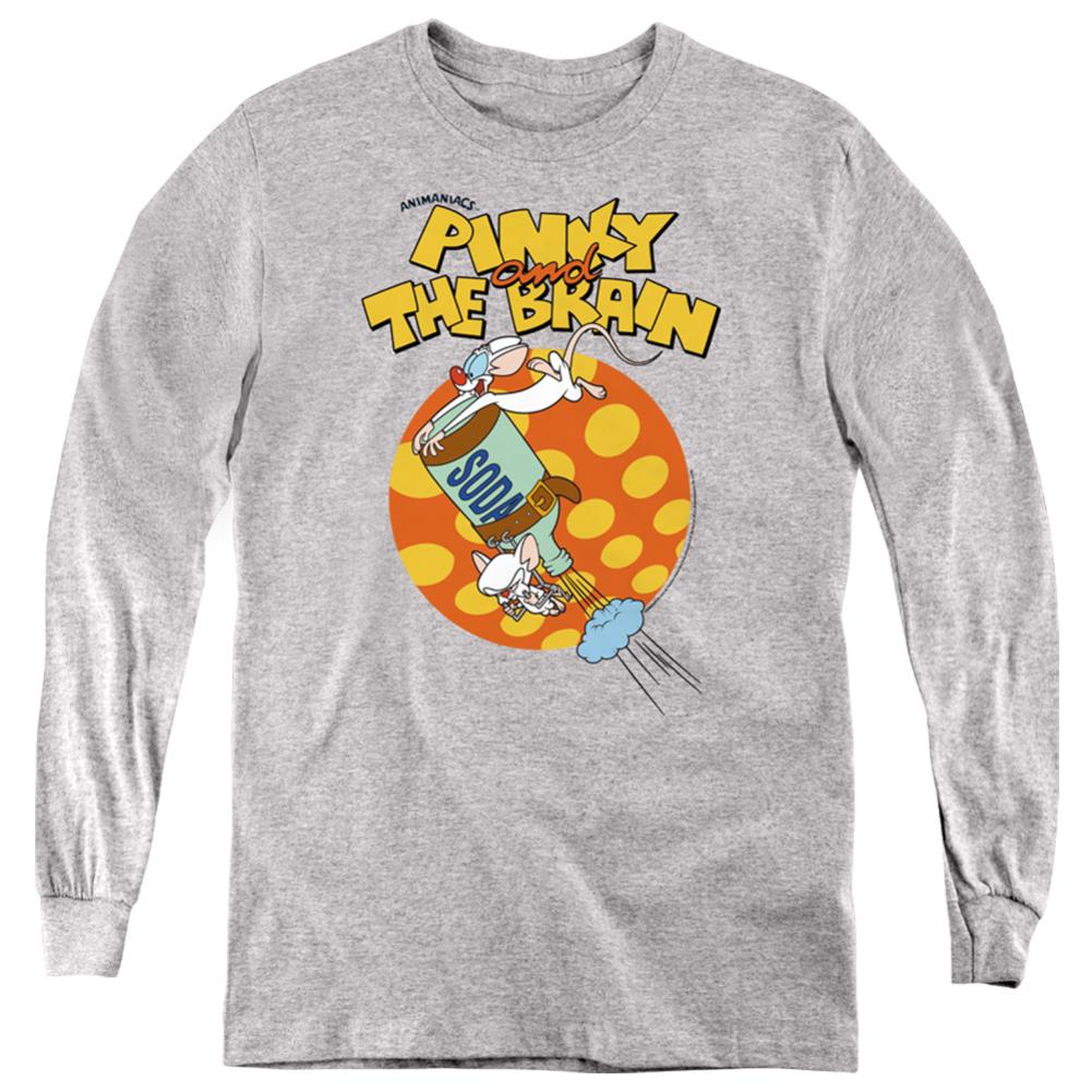 Pinky And The Brain Soda Youth Long-Sleeve T-Shirt