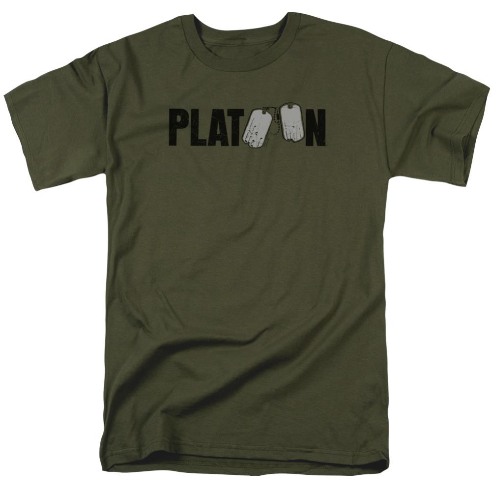 Platoon Logo Men's 18/1 Cotton Short-Sleeve T-Shirt
