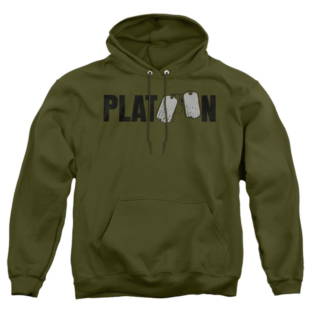 Platoon Logo Men's Pull-Over 75 25 Poly Hoodie