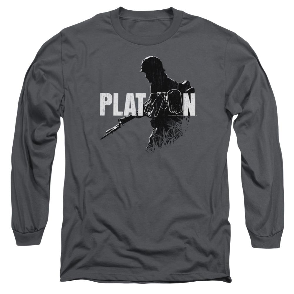 Platoon Shadow Of War Men's 18/1 Cotton Long-Sleeve T-Shirt