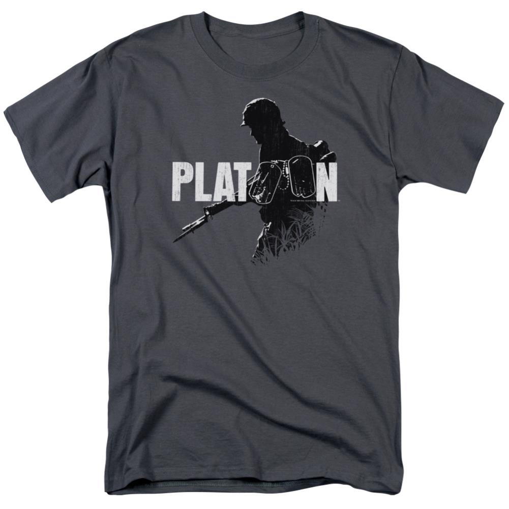 Platoon Shadow Of War Men's 18/1 Cotton Short-Sleeve T-Shirt